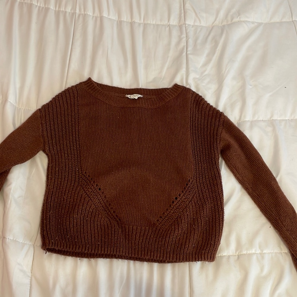 beautiful brown sweater